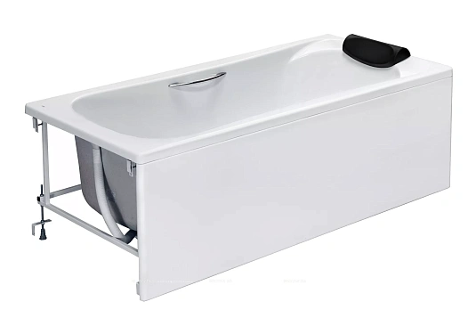 Фото: Акриловая ванна Roca BeCool 180x90 ZRU9307685 с отверстиями для ручек Roca в каталоге