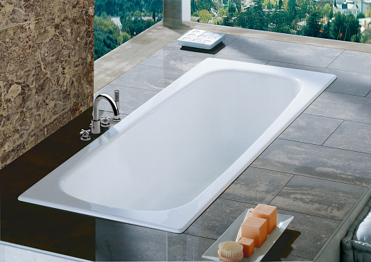 Фото: Чугунная ванна 100х70 Roca Continental 211507001 Roca в каталоге