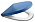 Крышка-сиденье для унитаза Roca Khroma 801652F4T синяя, микролифт
