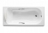 Чугунная ванна 150х80 Roca Haiti 2332G000R с отверстиями для ручек